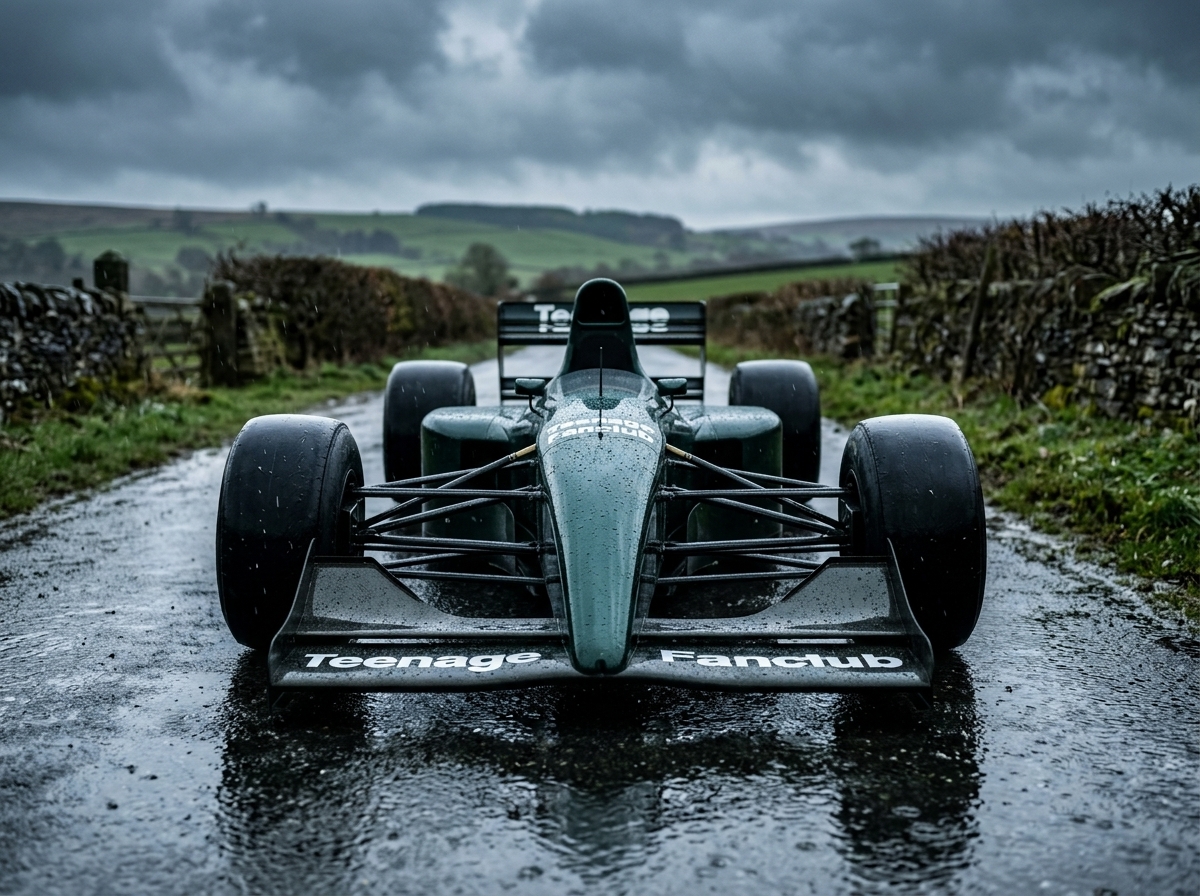 Simtek S951: o carro de Fórmula 1 que estampou a capa de um disco de rock