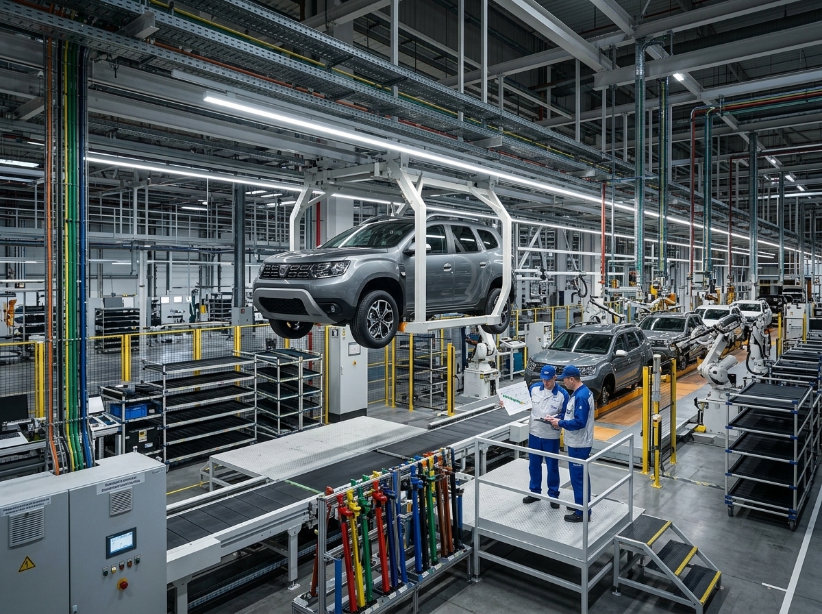 Dacia paralisa fábrica na Romênia por quatro dias após queda na demanda pelo Duster e Bigster