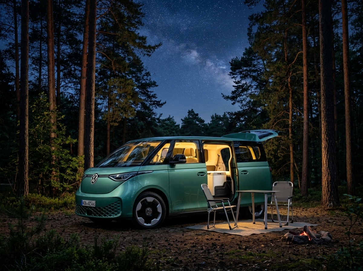 VW ID. Buzz ganha modo Night que mantém ar-condicionado ligado por até 48 horas