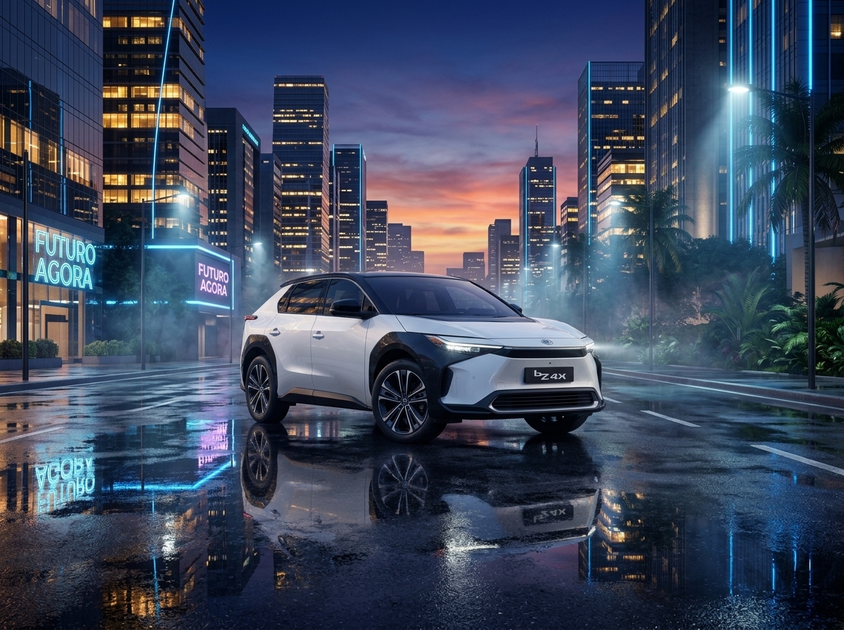 Toyota bZ4X: o primeiro elétrico da marca no Brasil chega com 343 cv, autonomia de 361 km e apenas 99 unidades