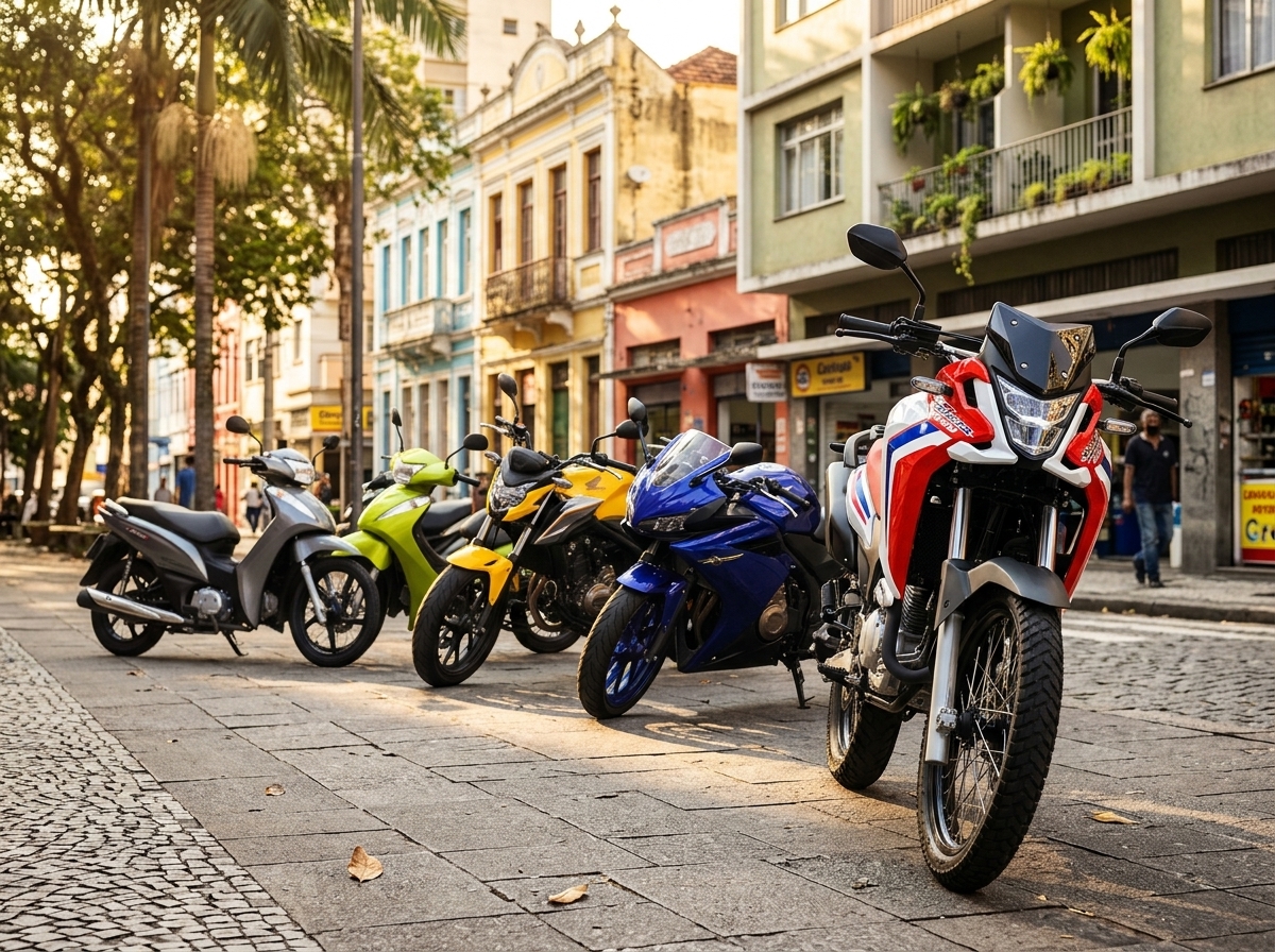Honda atualiza preços de toda a linha de motos no Brasil para 2026 e 2027