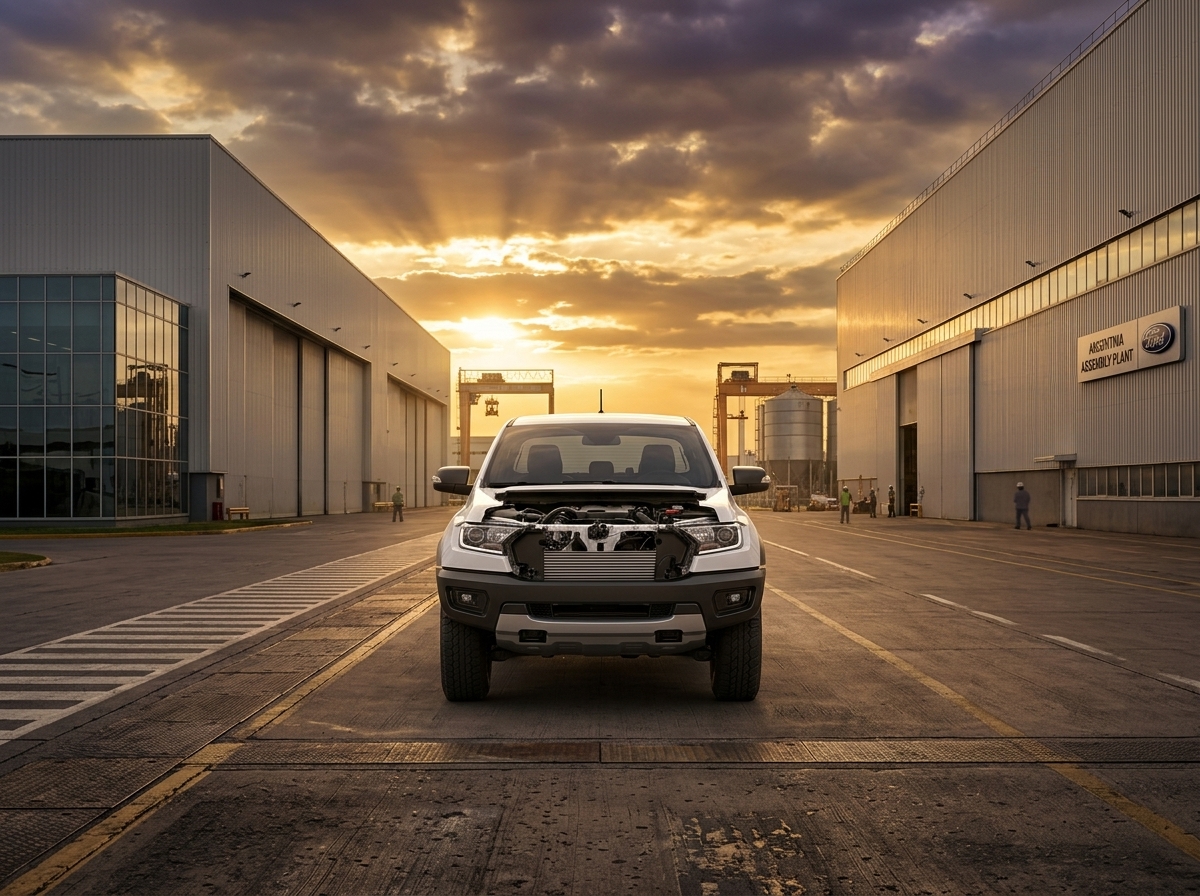 Ford reduz produção da Ranger na Argentina mesmo com vendas em alta