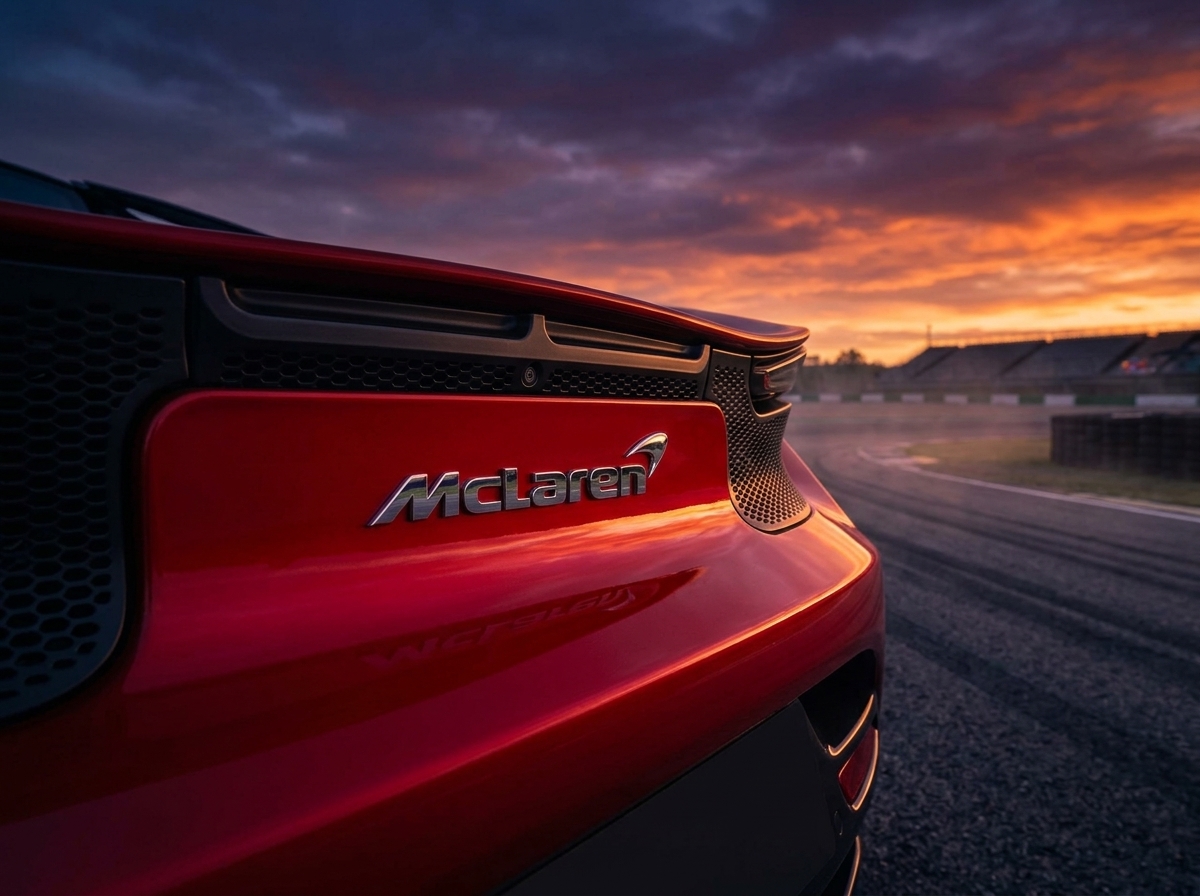McLaren troca logotipo e busca inspiração em posto de gasolina da família